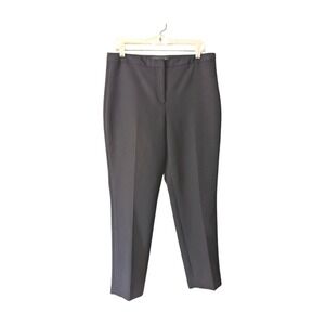 Kobi Halperin Black Cropped Cigarette Pants Size 10